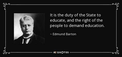 TOP 9 QUOTES BY EDMUND BARTON | A-Z Quotes