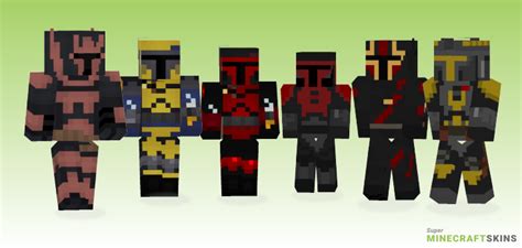 Mandalorian Minecraft Skins. Download for free at SuperMinecraftSkins