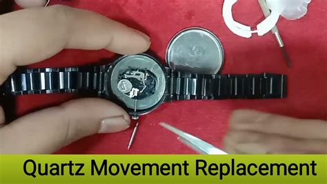 How to Replacement Quartz Movement। Longbo Watch Repair। - YouTube