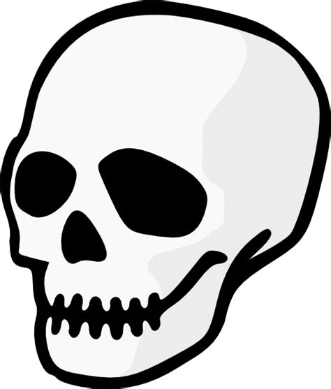 Purzen Skull Clip Art at Clker.com - vector clip art online, royalty free & public domain