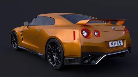 Nissan GTR R35 3D model | CGTrader