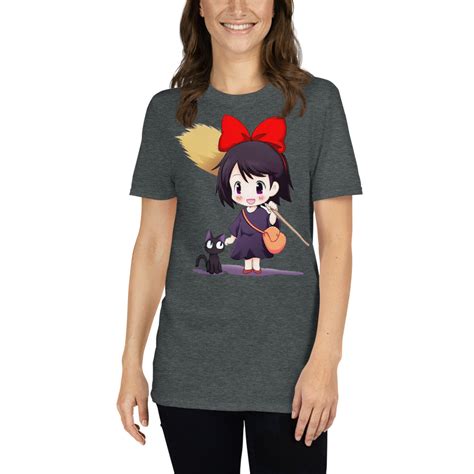 Kiki’s Delivery Service Kiki And Jiji T-Shirt – Ghibli T-Shirt - Ghibli ...