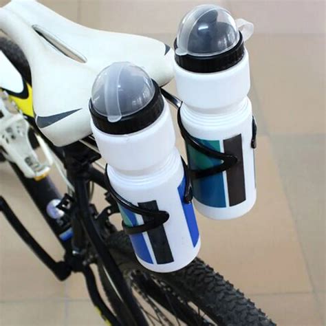 Aluminum Alloy MTB Bike Bicycle Cycling Double Dual Water Bottle Cages Holder Shelf Bicycle ...