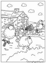 Shaun The Sheep Coloring Pages  Free Printable PDF JPG PNG & Online sketch template
