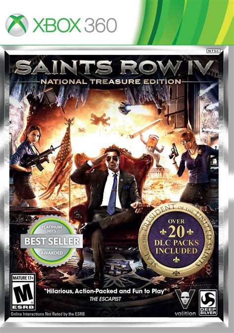 Saints Row IV National Treasure Edition Xbox 360 game