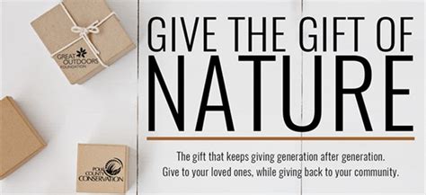 Give the Gift of Nature