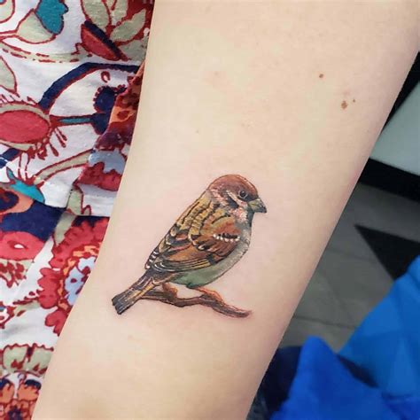 45 Impressive Sparrow Tattoo Ideas - Tattoo Inspiration & Meanings