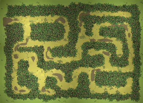 Corn Maze [22 x 16] : dndmaps in 2021 | Corn maze pictures, Corn maze, Dungeon maps