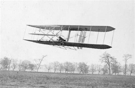 That's the Wright Brothers' plane. At Kitty Hawk in 1903, Charles ...