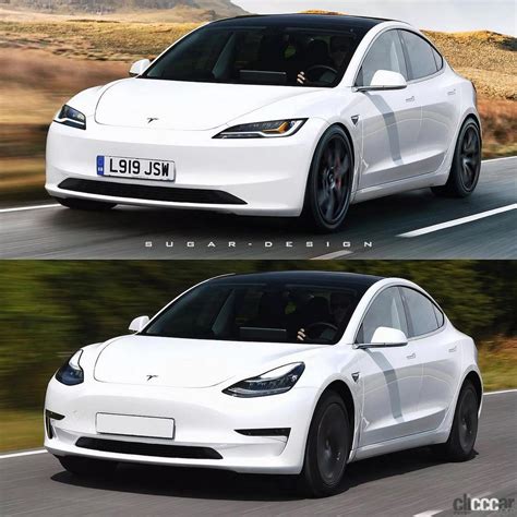 Refreshed-Tesla-Model-3-Renderings-5 画像｜テスラ「モデル3」改良型、またまた爆売れ確実 ...