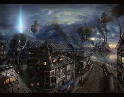 The new world - book cover | Wonder art, New world, Steampunk art