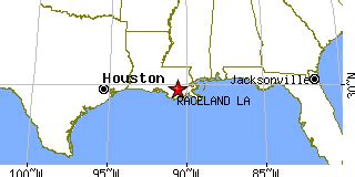 Raceland, Louisiana (LA) ~ population data, races, housing & economy