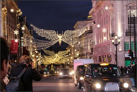 London Angels | Love the Christmas lights in London, Uk 2017… | Maureen ...