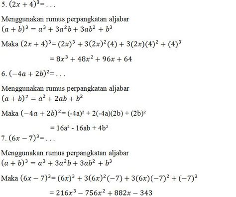 Aljabar Pangkat 3 – Brain