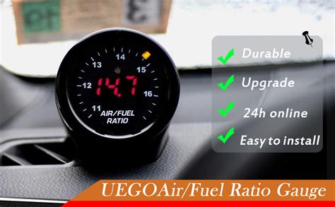 Amazon.com: 30-4110 UEGO Air/Fuel Ratio Gauge AFR 52mm with 4.9 LSU ...