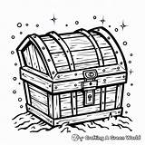 Treasure Chest Coloring Pages  Free & Printable sketch template