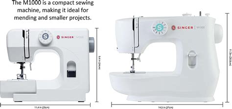 Singer M1000 Sewing Machine 32 Stitch Applications For Beginners ...