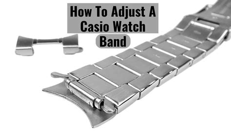 How To Adjust A Casio Watch Band - Picked Watch