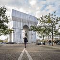Christo's Wrapped Arc de Triomphe Opens to the Public | ArchDaily