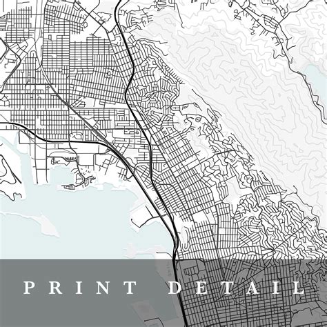 Richmond map richmond california city map home town map richmond print ...