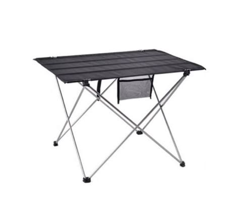 Someone’s in a Makro Camping Portable Folding Table Black Mood