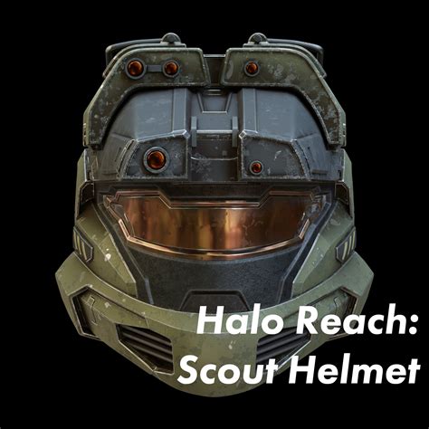 Halo Reach Scout jun Helmet 3D File Kit - Etsy Canada