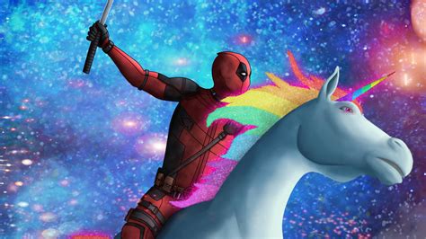 Download 4k Deadpool Unicorn Wallpaper | Wallpapers.com