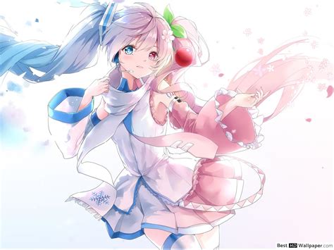 Pink Miku Desktop Wallpapers - Wallpaper Cave