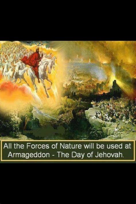 Armageddon | Jehovah, Jehovah's witnesses, Bible prophecy