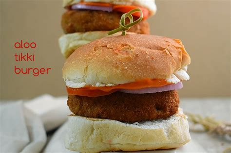 Aloo Tikki Burger | Mcdonalds Aloo Tikki Burger Recipe – Viniscookbook