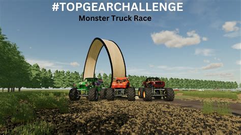 Monster Truck Race - YouTube