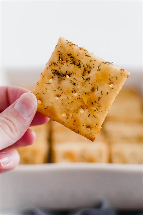 Seasoned Saltine Crackers - Meg's Everyday Indulgence