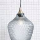 opaline glass beehive pendant light by horsfall & wright | notonthehighstreet.com