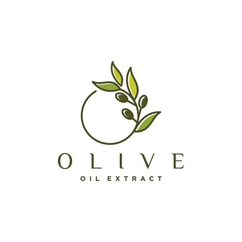 Olive oil logo design 17701001 Vector Art at Vecteezy