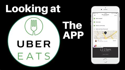 Looking at the UberEats Drivers app - YouTube