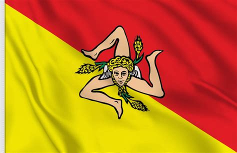 Sicily flag sticker, to buy flag sticker