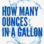 How Many Ounces In A Gallon (Free Conversion Chart) – Baking Like a Chef