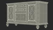 3D Antique Sideboard Venga model | 3D Molier International