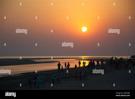 Bakkhali Sea Beach India West Bengal Stock Photo - Alamy