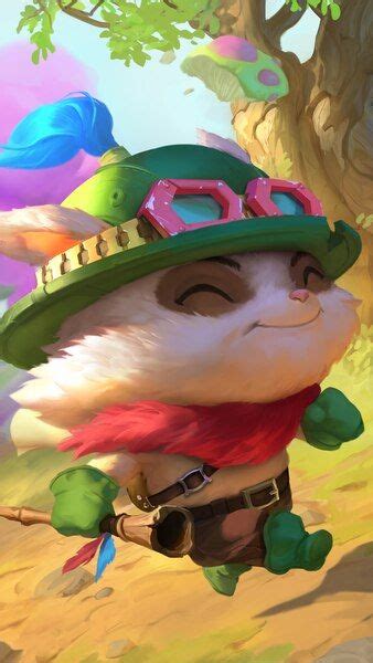 Teemo LoL Legends of Runeterra 4K HD Mobile, Smartphone and PC, Desktop, Laptop wall… | Lol ...