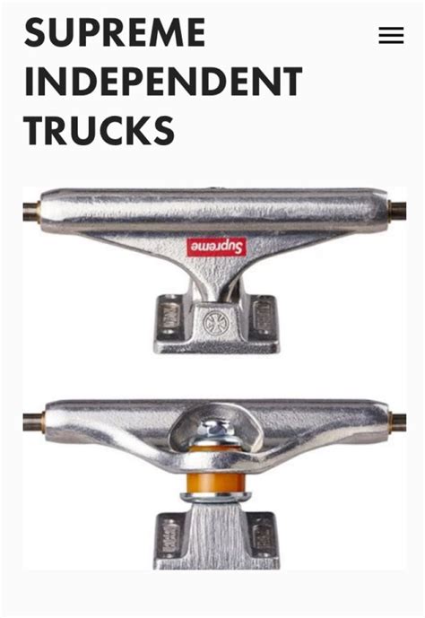 Independent Trucks Size Chart