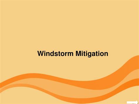 PPT - Windstorm Mitigation PowerPoint Presentation, free download - ID ...