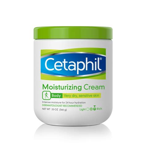 Cetaphil Moisturizing Cream, Hydrating Moisturizer For Dry To Very Dry ...