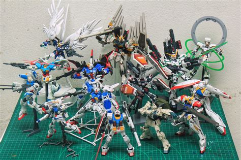 My lead Gundam collection so far. : r/Gunpla