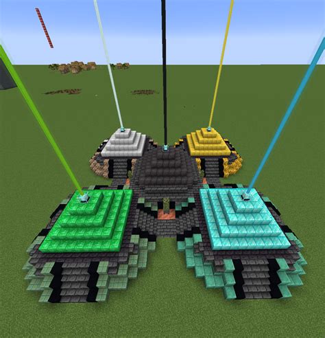 Beacon designs I made (1.17) : r/Minecraft