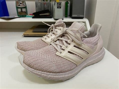 Adidas Ultraboost V4 Pink Tint 2019, Women's Fashion, Footwear, Sneakers on Carousell