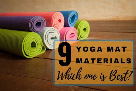 What Are Yoga Mats Made Of? 9 Different Mat Materials – Which One is The Best? – Fitsri Yoga