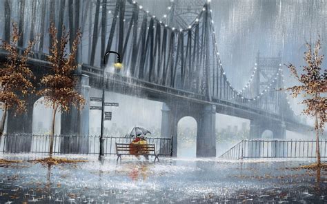 Jeff Rowland, 1964 | Il pittore Romantico della pioggia | Tutt'Art ...