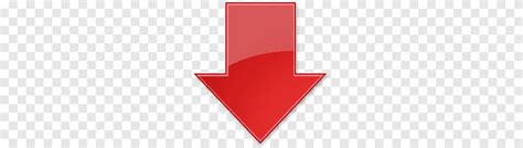 Download Gratis | Panah merah menunjuk ilustrasi, Red Down Arrow, ikon logo emoji, panah png ...