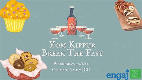 ENGAJ Yom Kippur Break the Fast | Tribester Jewish Experiences